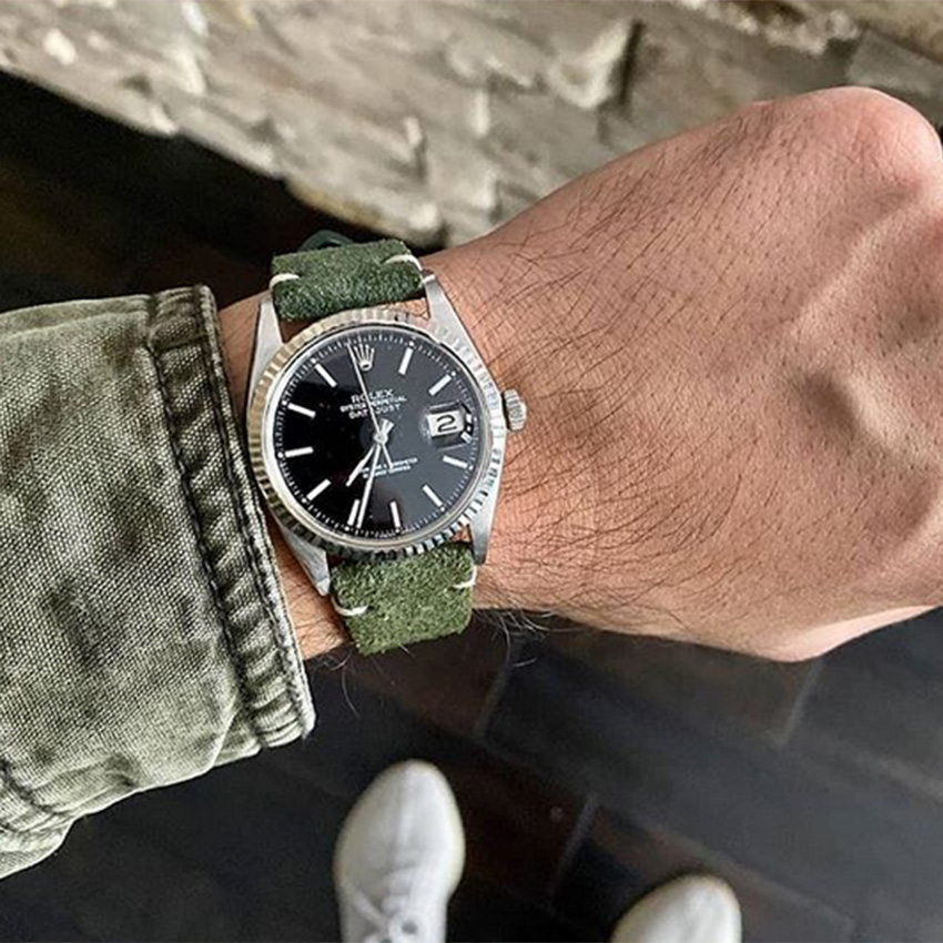 Latest Watch Strap Trends For The New Year Suede Watch Straps