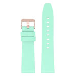 Lmx.fb.l22.11.rg Up Mint Green (Rose Gold Buckle) StrapsCo 23mm Smooth Leather Watch Band Strap W Black Buckle Fits Luminox