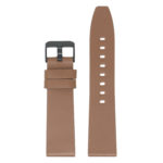Lmx.fb.l22.3.mb Up Tan (Black Buckle) StrapsCo 23mm Smooth Leather Watch Band Strap W Black Buckle Fits Luminox