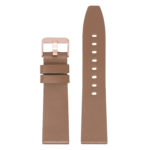 Lmx.fb.l22.3.rg Up Tan (Rose Gold Buckle) StrapsCo 23mm Smooth Leather Watch Band Strap W Black Buckle Fits Luminox