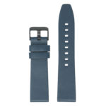 Lmx.fb.l22.5.mb Up Navy Blue(Black Buckle) StrapsCo 23mm Smooth Leather Watch Band Strap W Black Buckle Fits Luminox