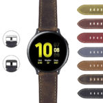 S6.sw.l1 Gallery DASSARI Vintage Italian Leather Strap For Samsung Galaxy Watch Active2