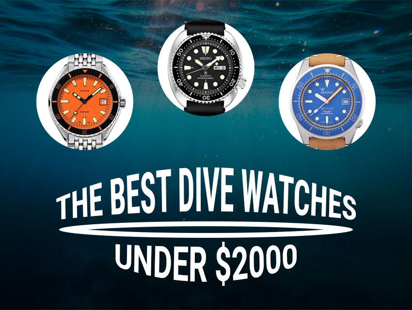 Best Dive Watches Under 2000 Dollars Header