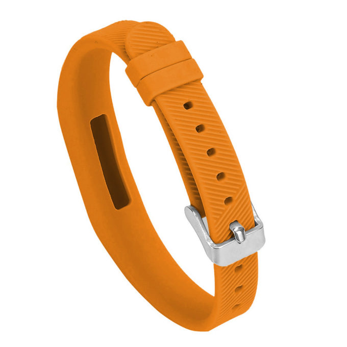 Fb.r7.12 Silicone Strap For Fitbit Flex In Orange 2 (UPDATED)