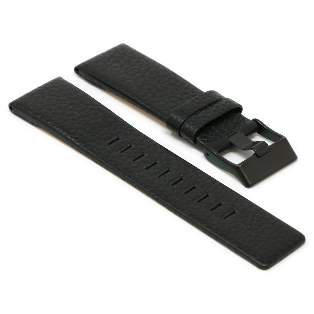 Textured Leather Strap For Diesel 