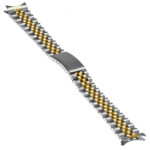 M10.2t Angle (Closed) Two Tone StrapsCo Jubilee Stainless Steel Bracelet