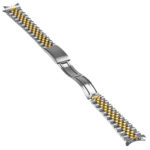 M10.2t Angle (Open) Two Tone StrapsCo Jubilee Stainless Steel Bracelet