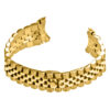 M9.yg Curved Yellow Gold StrapsCo Jubilee Stainless Steel Bracelet