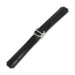 L.crt1.1.ss Black (Silver Clasp) Alt StrapsCo Croc Embossed Leather Watch Band Strap For Ballon Blue 14mm 16mm 18mm 20mm