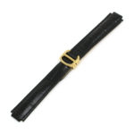 L.crt1.1.yg Black (Yellow Gold Clasp) Alt StrapsCo Croc Embossed Leather Watch Band Strap For Ballon Blue 14mm 16mm 18mm 20mm