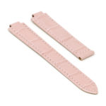 L.crt1.13 Pink Angle StrapsCo Croc Embossed Leather Watch Band Strap For Ballon Blue 14mm 16mm 18mm 20mm