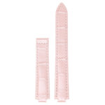 L.crt1.13 Pink Up StrapsCo Croc Embossed Leather Watch Band Strap For Ballon Blue 14mm 16mm 18mm 20mm