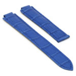 L.crt1.5 Blue Angle StrapsCo Croc Embossed Leather Watch Band Strap For Ballon Blue 14mm 16mm 18mm 20mm