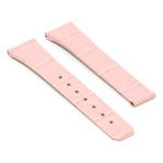 L.om1.13 Pink Angle StrapsCo Croc Embossed Leather Watch Band Strap For Constellation 1,2,3