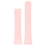 L.om1.13 Pink Up StrapsCo Croc Embossed Leather Watch Band Strap For Constellation 1,2,3