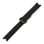 L.om2.1.mb Black (Black Buckle) Alt StrapsCo Croc Embossed Leather Watch Band Strap For De Ville