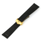 L.tag2.1.yg Black (Yellow Gold Clasp) Alt StrapsCo Perforated Leather Watch Band Strap For Tag Heuer Monaco 22mm