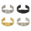 M.bd1 All Colors StrapsCo Stainless Steel Beads Of Rice Watch Band Strap Bracelet
