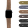 Ax.ps3 Gallery Salvage Leather Panerai Watch Band Strap Apple Watch