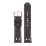 Ds14.5 DASSARI Vintage Leather Watch Strap In Blue 3 Apple Watch