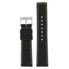 Ny1.1.10 Up Black & Yellow DASSARI Nylon Quick Release Watch Band Strap
