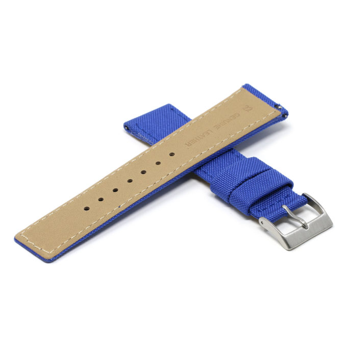 Ny1.5a.5a Cross Sky Blue DASSARI Nylon Quick Release Watch Band Strap