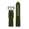 R.pn1.11 Silicone Rubber Strap In Green 2 Apple Watch