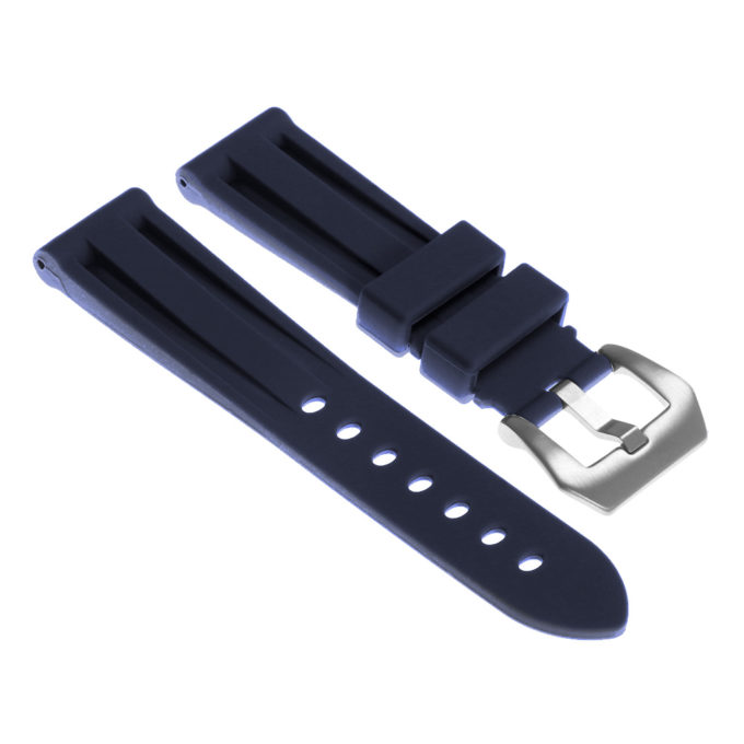 R.pn1.5 Silicone Rubber Strap In Blue Apple Watch