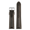 St22.1.1 Up Black Perforated Rally Strap Apple Watch