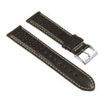 St22.1.22 Angle Black & White Perforated Rally Strap Apple Watch