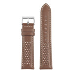 St22.3.22 Up Tan Perforated Rally Strap Apple Watch
