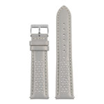 St22.7.22 Up Grey Perforated Rally Strap Apple Watch