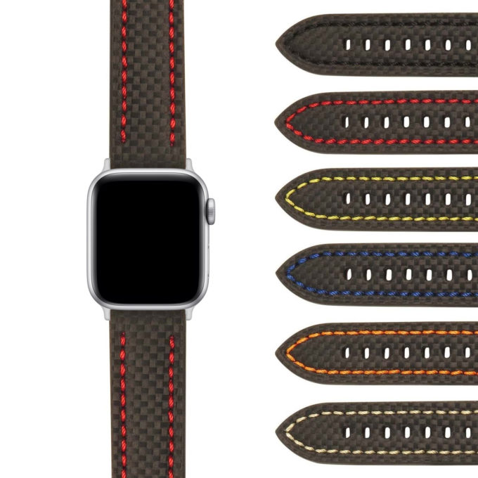 St25 Gallery Heavy Duty Carbon Fiber Watch Straps Apple Watch