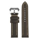 St25.1.22 Up Black & White Heavy Duty Carbon Fiber Watch Strap Apple Watch