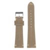 St28.7 Upright Suede Watch Strap In Grey Apple Watch