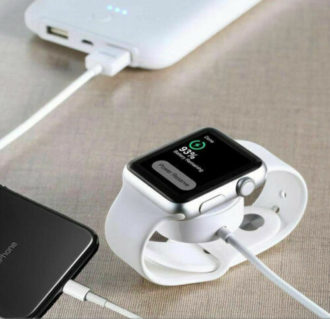 A.ch8 Lifestyle StrapsCo USB Combo 2 In 1 Charger For Apple IPhone & Apple IWatch