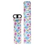 Fb.r38.m Main Flowers StrapsCo Patterned Silicone Rubber Watch Band Strap For Fitbit Charge 3