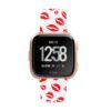 Fb.r39.a Main Lips StrapsCo Patterned Rubber Watch Band Strap For Fitbit Versa
