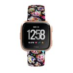 Fb.r39.h Main Sugar Skulls StrapsCo Patterned Rubber Watch Band Strap For Fitbit Versa