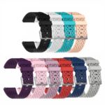 Fb.r44 All Colour StrapsCo Perforated Silicone Rubber Watch Band Strap For Fitbit Versa