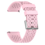 Fb.r44.13 Back Pink StrapsCo Perforated Silicone Rubber Watch Band Strap For Fitbit Versa