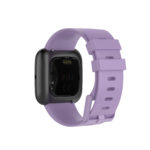 Fb.r48.18 Back Purple StrapsCo Silicone Rubber Watch Band Strap For Fitbit Versa