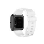 Fb.r48.22 Back White StrapsCo Silicone Rubber Watch Band Strap For Fitbit Versa