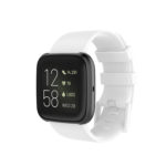Fb.r48.22 Main White StrapsCo Silicone Rubber Watch Band Strap For Fitbit Versa