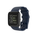 Fb.r48.5 Main Midnight Blue StrapsCo Silicone Rubber Watch Band Strap For Fitbit Versa