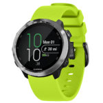 G.r51.11 Main Green StrapsCo Silicone Rubber Watch Band Strap For Garmin Vivomove, Vivoactive & Forerunner