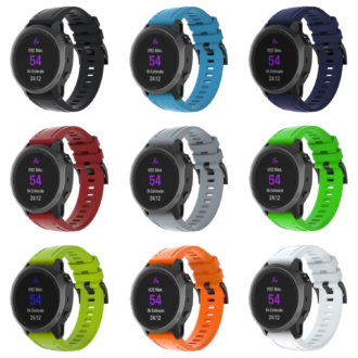 G.r52 All Colors StrapsCo QuickFit 20 Silicone Rubber Watch Band Strap For Garmin Fenix 6S