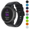 G.r52.1 Gallery Black StrapsCo QuickFit 20 Silicone Rubber Watch Band Strap For Garmin Fenix 6S