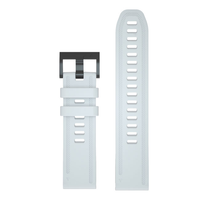 G.r52.22 Up White StrapsCo QuickFit 20 Silicone Rubber Watch Band Strap For Garmin Fenix 6S