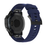 G.r52.5a Back Midnight Blue StrapsCo QuickFit 20 Silicone Rubber Watch Band Strap For Garmin Fenix 6S
